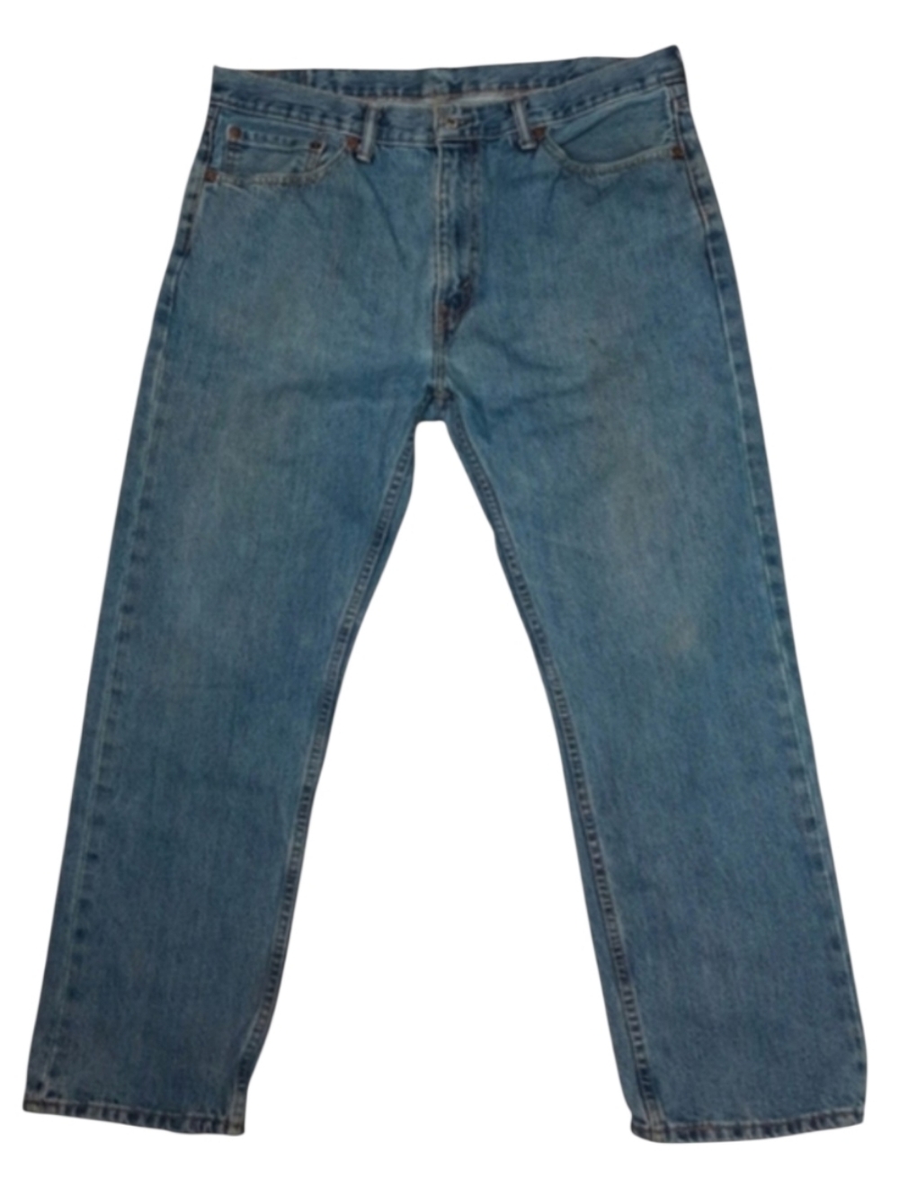 Levi's 505 Straight Leg Blue Jeans SZ 38x30